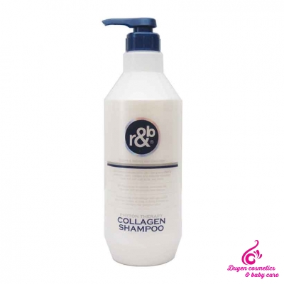 Dầu gội Collagen giảm rụng tóc giảm mùi hôi phục hồi tóc kích thích mọc tóc R&B Collagen Shampoo Hàn Quốc 450ml