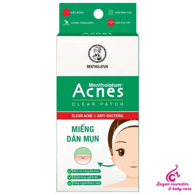 Acnes Clear Patch – Miếng Dán Mụn 24 miếng