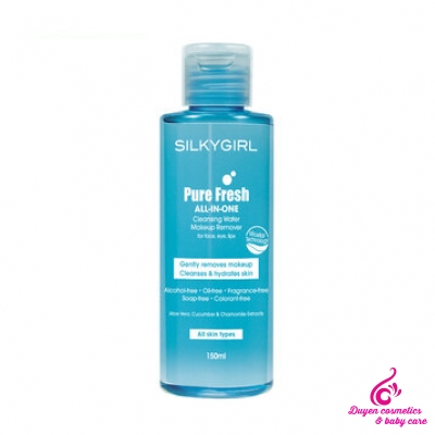 Nước Tẩy Trang SILKYGIRL Pure Fresh Cleansing Water Makeup Remover 150ml 