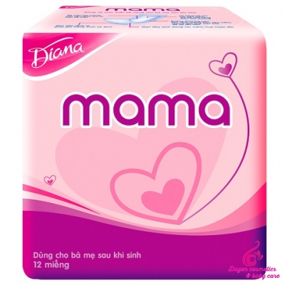 Băng vệ sinh Diana Mama 12 miếng cho mẹ sau sinh