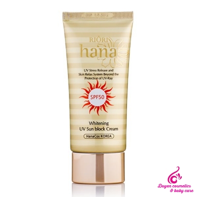 Kem chống nắng Whitening UV Sun Block Cream spf50 PA+++ 50g