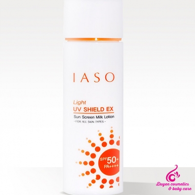 Sữa chống nắng IASO UV SHIELD EX SPF50+ PA++++ thoáng mịn nâng tông 70ml